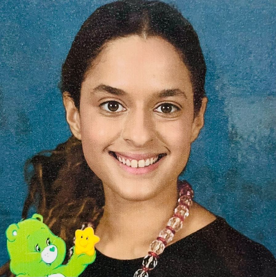 Beatriz as a child